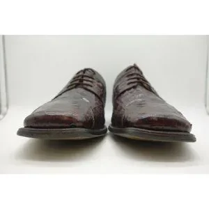 Giorgio Brutini Brown Crocodile Print Leather Lace Up Oxfords Shoes Men\'s 13 M Giorgio Brutini Mens Oxford Dress Shoes Sz 13 M Brown  main image 2